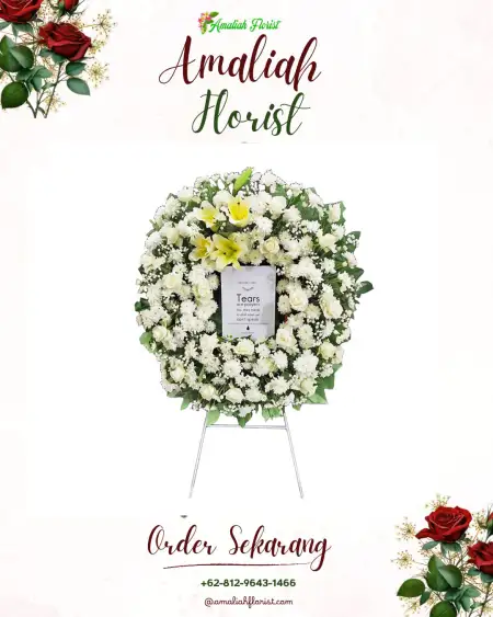 Krans Bunga Duka Maluku Tengah