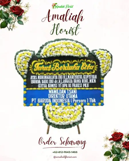 Papan Bunga Duka Maluku Tengah
